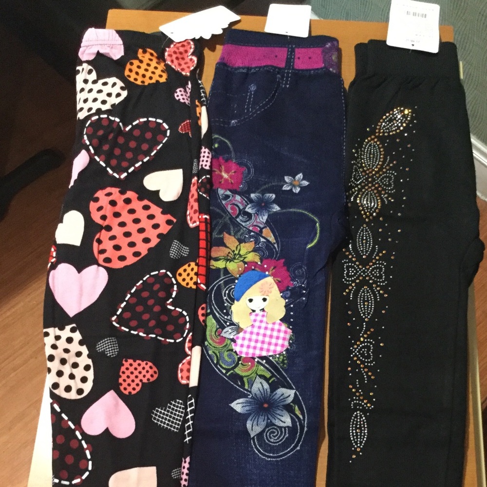 NWT Girls Buttery Soft Leggings-8 Slim